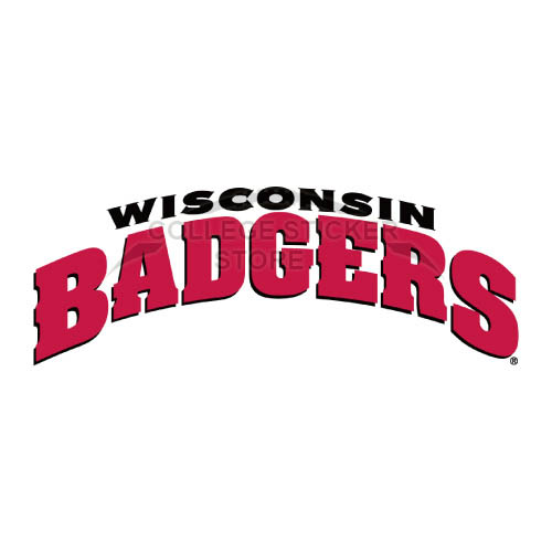 Diy Wisconsin Badgers Iron-on Transfers (Wall Stickers)NO.7021